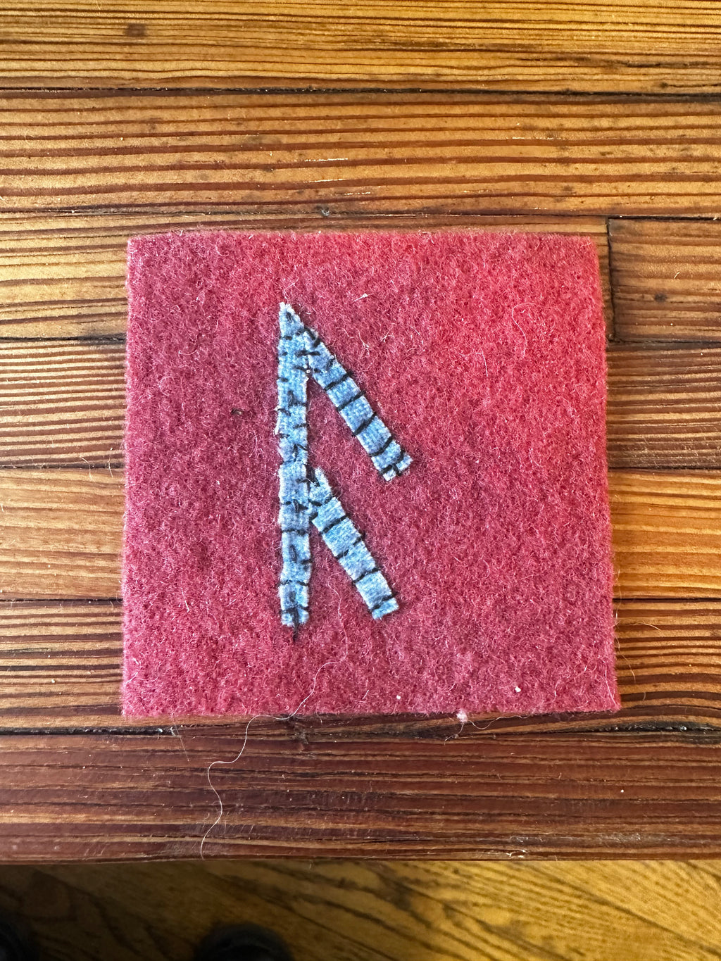 Felted Wool Patch