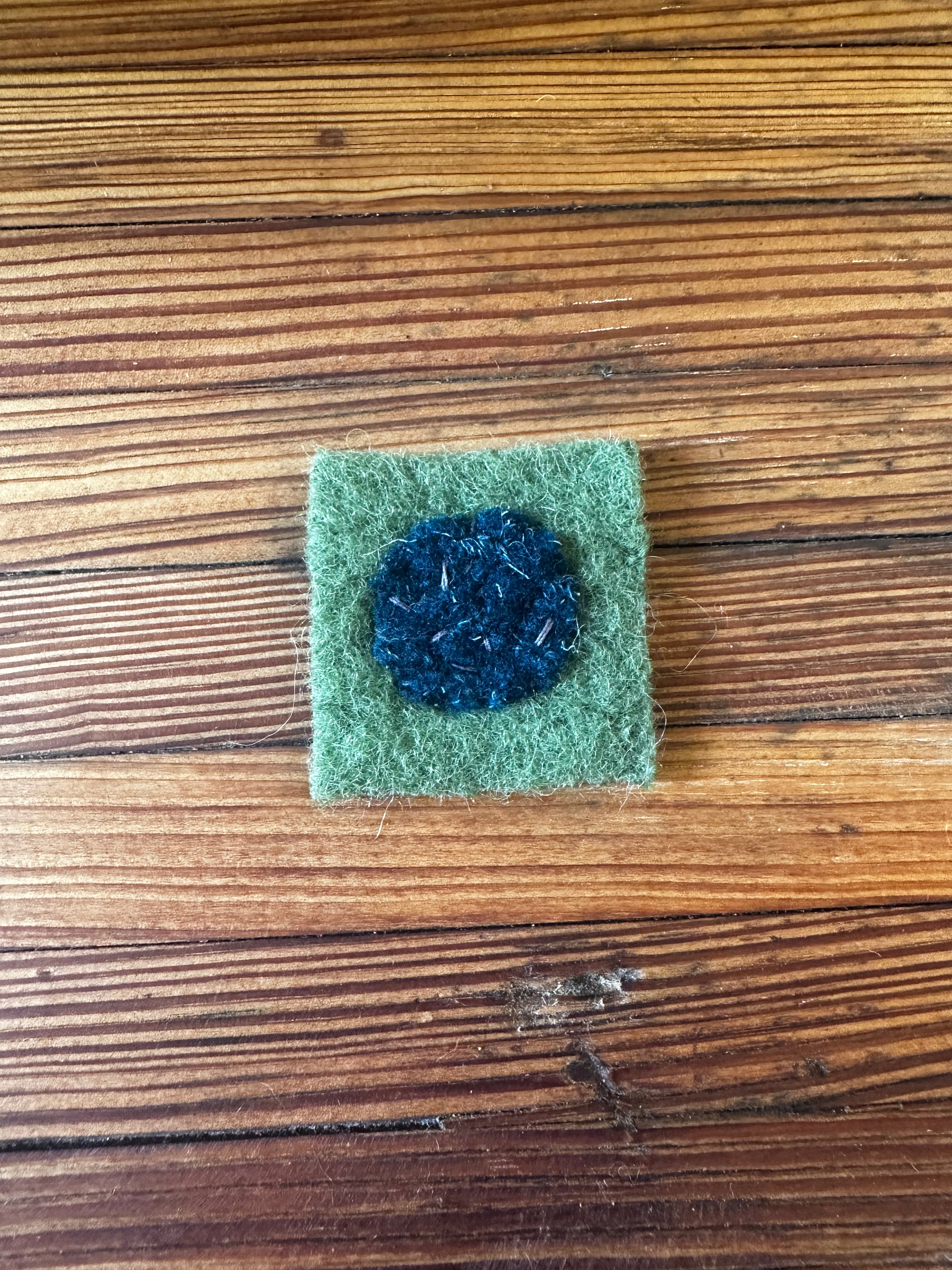 Felted Wool Patch