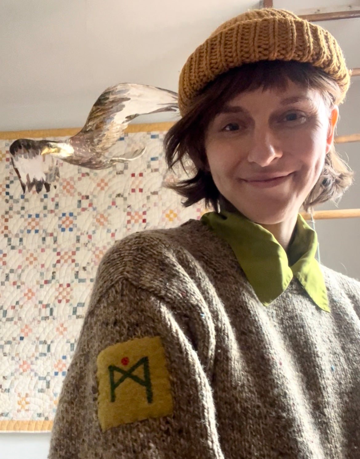 Felted Wool Patch