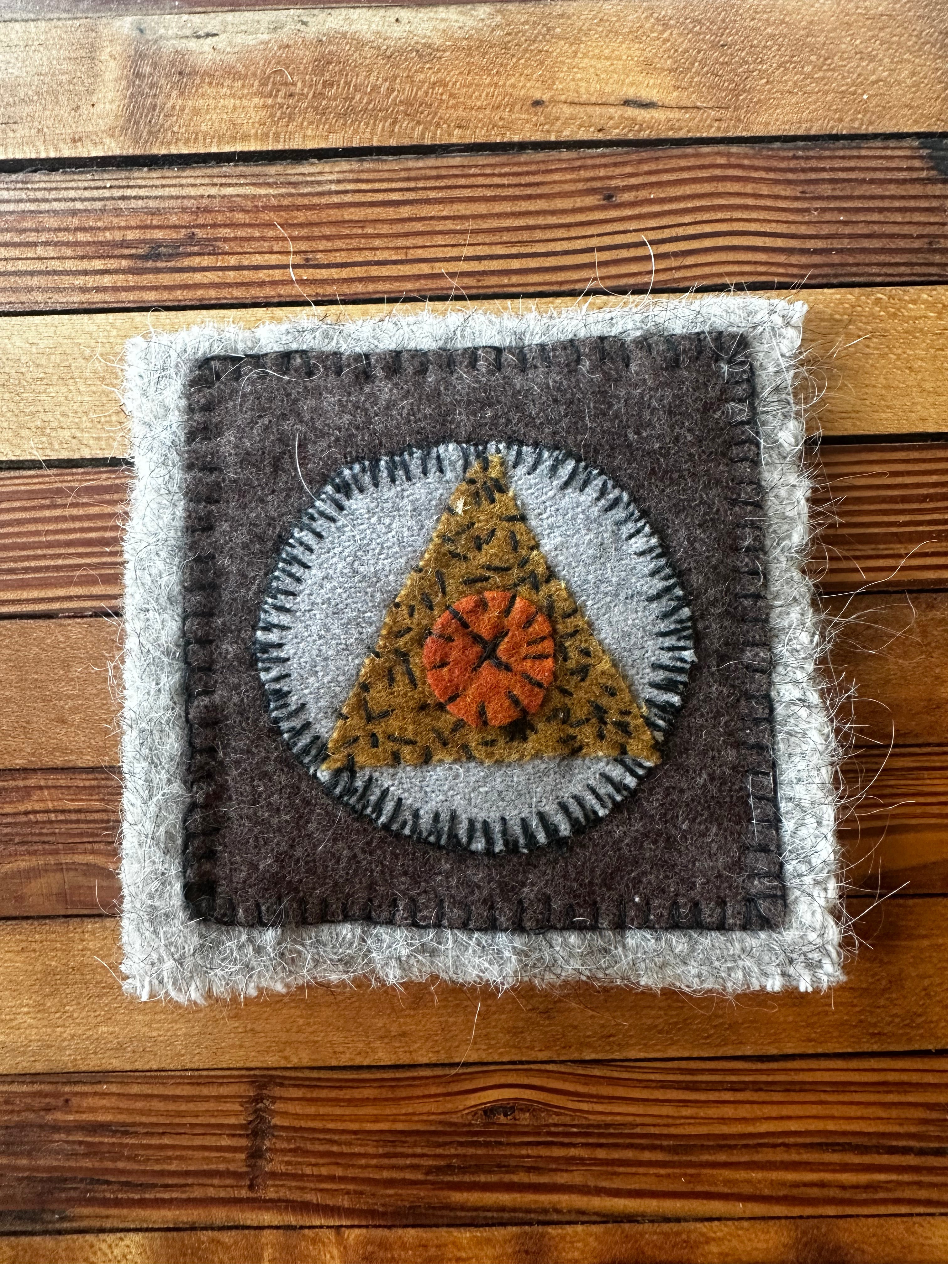 Felted Wool Patch